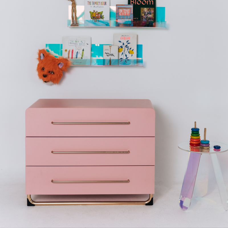 Estelle Dresser - Blush Pink