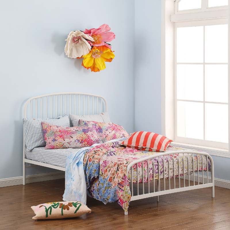 Dreamer Double Bed - White