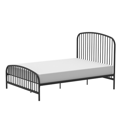 Lullaby Double Bed - Matte Black