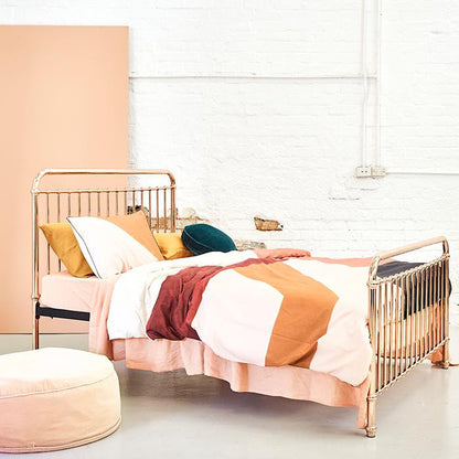 Incy Interiors Eden Double Bed - Rose Gold