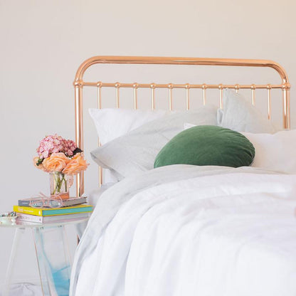 Incy Interiors Eden King Single Bed - Rose Gold