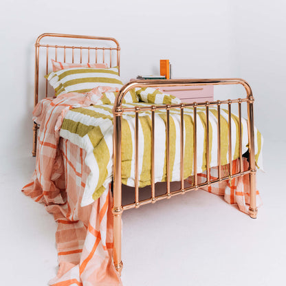 Incy Interiors Eden Single Bed - Rose Gold