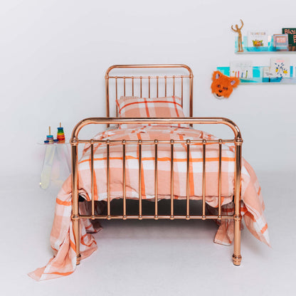 Incy Interiors Eden Single Bed - Rose Gold