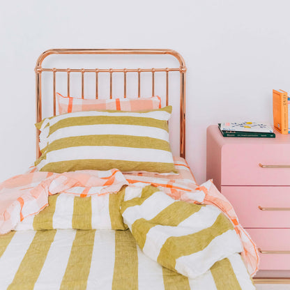 Incy Interiors Eden Single Bed - Rose Gold