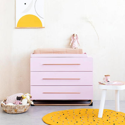 Incy Interiors Estelle Change Table - Blush Pink